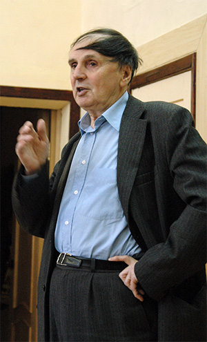 А. А. Зализняк, 24.02.2012, школа «Муми-тролль»