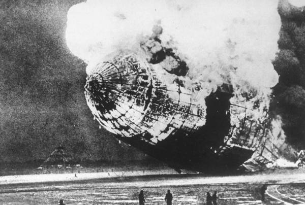 Гибель «Гинденбурга» 6 мая 1937 года